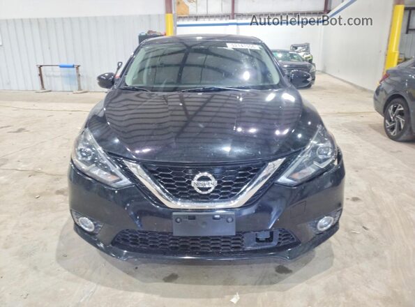 3N1AB7AP5KY314001 2019 NISSAN SENTRA Black Widok z przodu