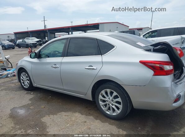3N1AB7AP5KY320168 2019 NISSAN SENTRA Silver 360 interior view
