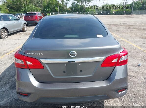 3N1AB7AP5KY324558 2019 NISSAN SENTRA Серый 