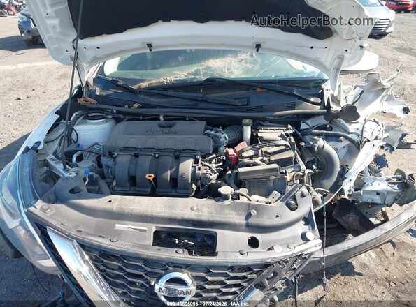 3N1AB7AP5KY332692 2019 NISSAN SENTRA White Հետևի տեսք