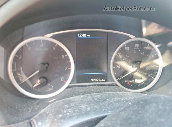 3N1AB7AP5KY351257 2019 NISSAN SENTRA Gray Սարքավորումների վահանակի տեսք