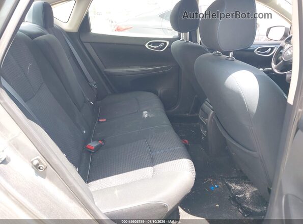 3N1AB7AP5KY365658 2019 NISSAN SENTRA Gray Вид наклейки з VIN-кодом