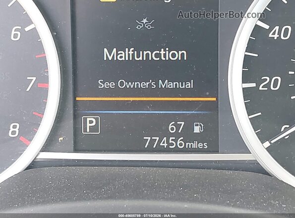 3N1AB7AP5KY365658 2019 NISSAN SENTRA Gray 