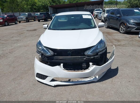 3N1AB7AP5KY378538 2019 NISSAN SENTRA White Rear interior view