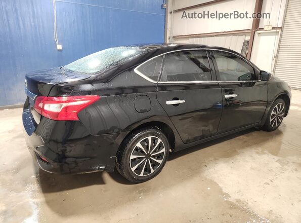 3N1AB7AP5KY389085 2019 NISSAN SENTRA Black Widok wnętrza 360 stopni