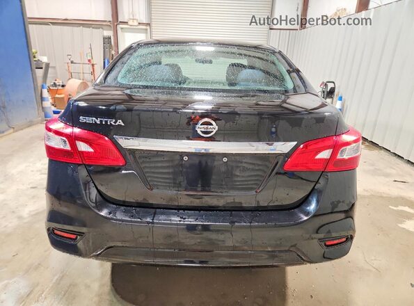 3N1AB7AP5KY389085 2019 NISSAN SENTRA Black Widok z tyłu