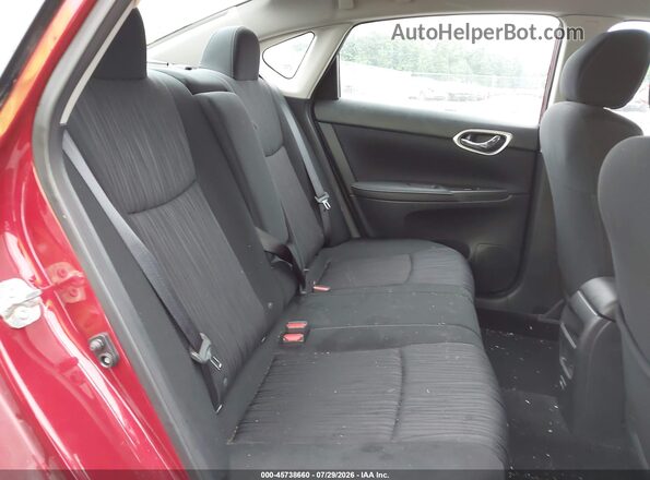 3N1AB7AP5KY398577 2019 NISSAN SENTRA Красный Вид наклейки с VIN-кодом