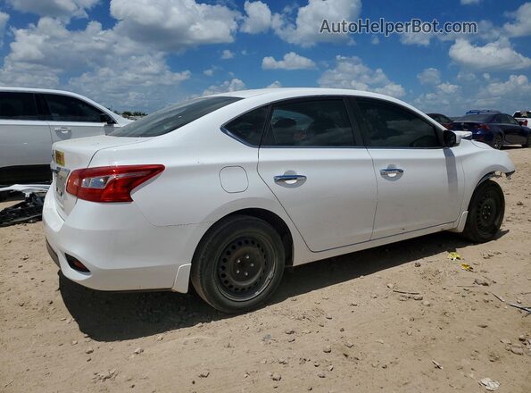 3N1AB7AP5KY409710 2019 NISSAN SENTRA White Հետևի աջ