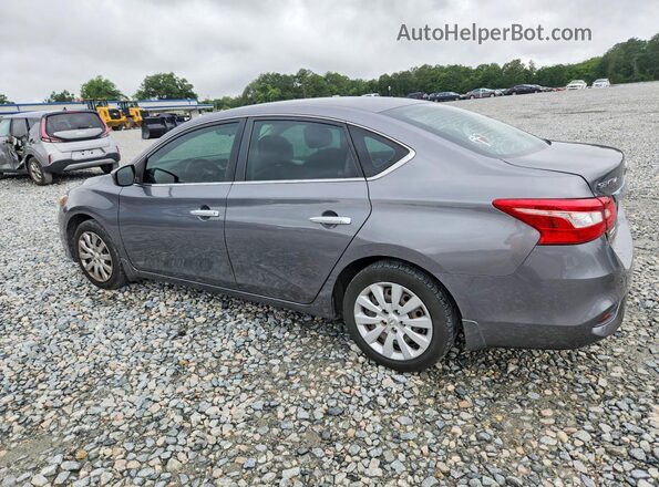 3N1AB7AP5KY416656 2019 NISSAN SENTRA Gray Հետևի ձախ