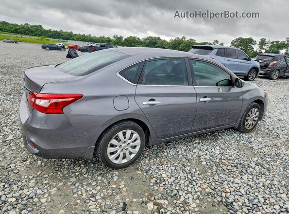 3N1AB7AP5KY416656 2019 NISSAN SENTRA Gray Հետևի աջ