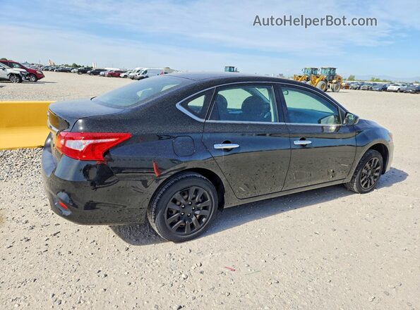 3N1AB7AP5KY443632 2019 NISSAN SENTRA Black Հետևի աջ