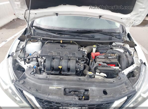 3N1AB7AP5KY456560 2019 NISSAN SENTRA White Հետևի տեսք