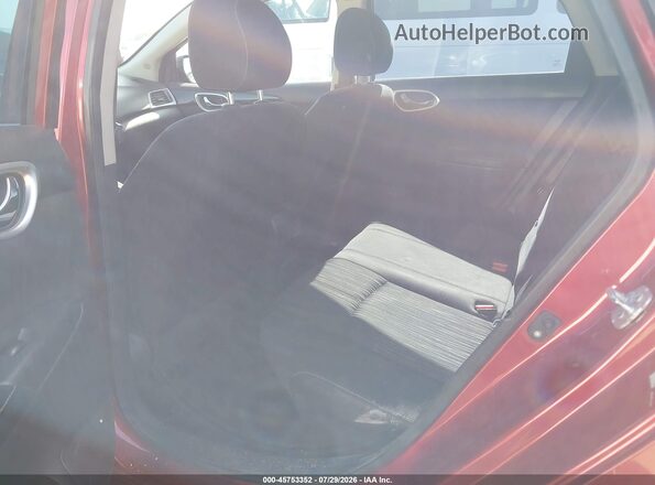 3N1AB7AP6GL655606 2016 NISSAN SENTRA Red VIN კოდის სტიკერის ხედი