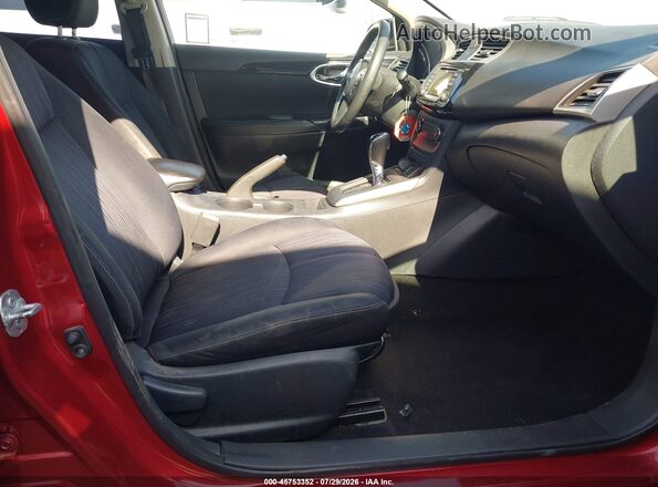 3N1AB7AP6GL655606 2016 NISSAN SENTRA Red წინა სალონის ხედი