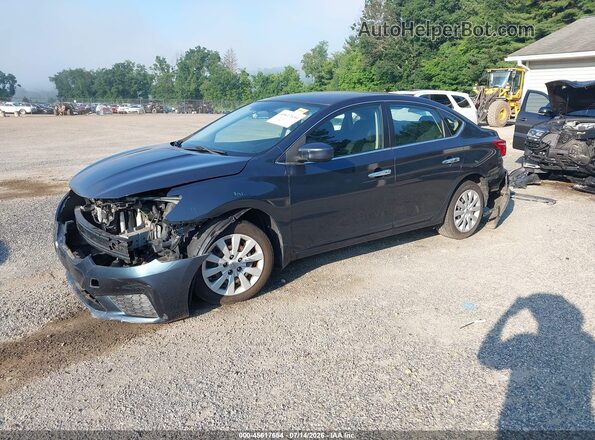 3N1AB7AP6GL656108 2016 NISSAN SENTRA Gray Front left
