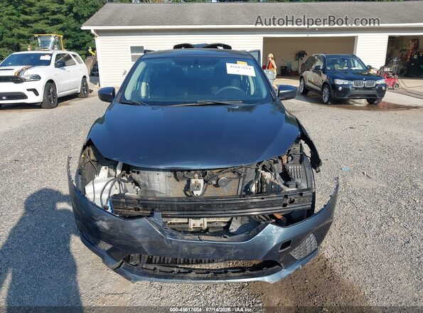 3N1AB7AP6GL656108 2016 NISSAN SENTRA Gray Rear interior view