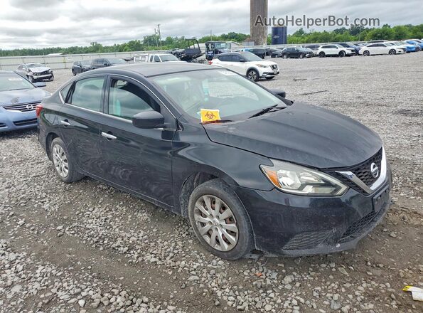 3N1AB7AP6GL673460 2016 NISSAN SENTRA Black Front right
