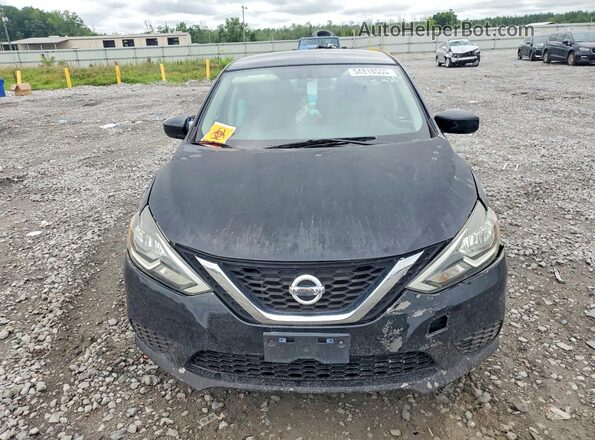 3N1AB7AP6GL673460 2016 NISSAN SENTRA Black Front view