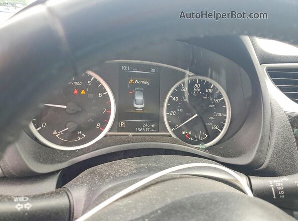 3N1AB7AP6GL673460 2016 NISSAN SENTRA Black Instrument cluster view