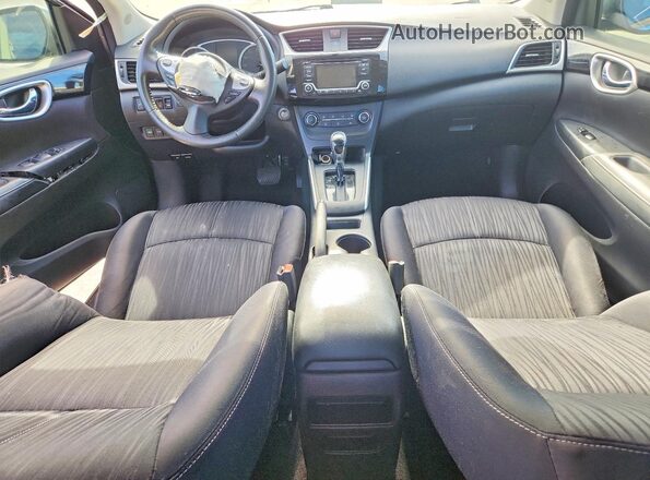 3N1AB7AP6GL681994 2016 NISSAN SENTRA Gray Вид панелі приладів
