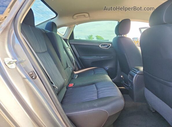 3N1AB7AP6GL681994 2016 NISSAN SENTRA Gray Вид задніх сидінь