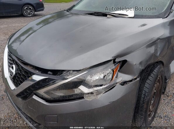 3N1AB7AP6GL682997 2016 NISSAN SENTRA Gray Vista del cuadro de instrumentos