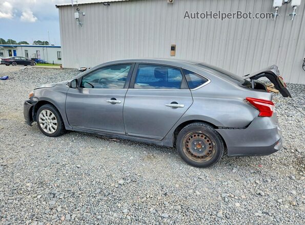 3N1AB7AP6GY209801 2016 NISSAN SENTRA Gray Задня ліва чверть
