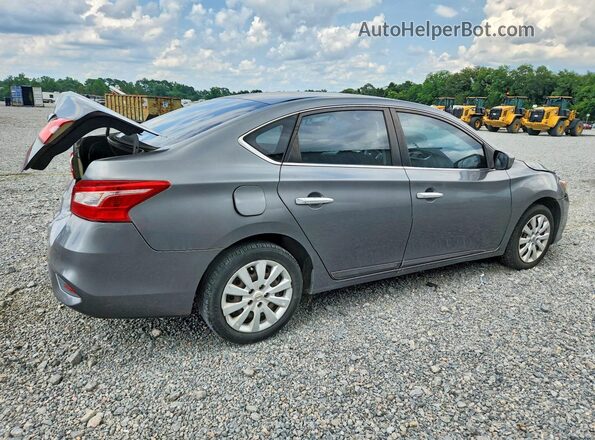 3N1AB7AP6GY209801 2016 NISSAN SENTRA Gray Задня права чверть
