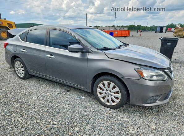3N1AB7AP6GY209801 2016 NISSAN SENTRA Gray Передня права чверть