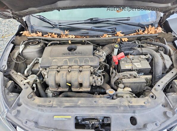 3N1AB7AP6GY209801 2016 NISSAN SENTRA Gray Вид задньої частини салону