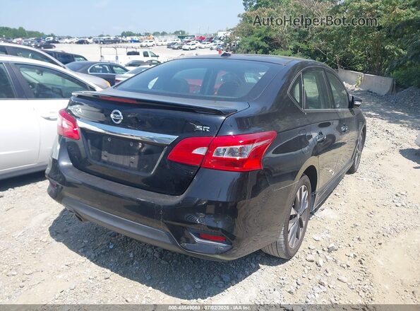 3N1AB7AP6GY250316 2016 NISSAN SENTRA Black უკანა მარჯვენა