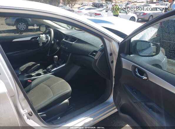 3N1AB7AP6GY251577 2016 NISSAN SENTRA Silver Widok wnętrza z przodu