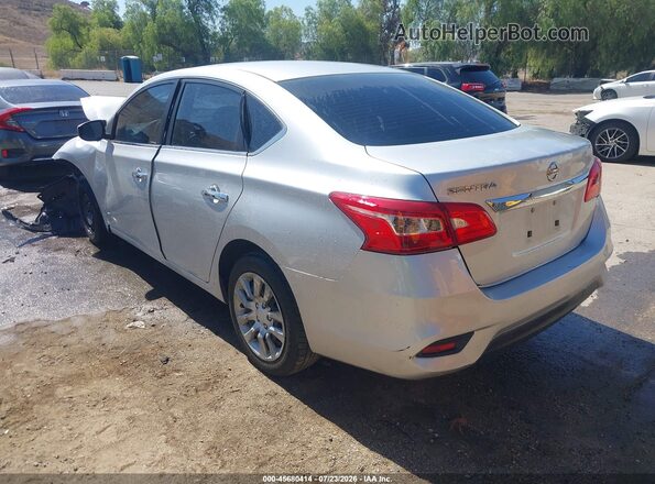 3N1AB7AP6GY251577 2016 NISSAN SENTRA Silver Tył lewy