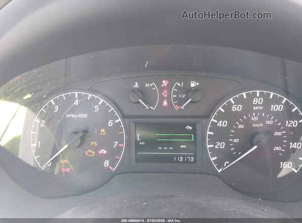 3N1AB7AP6GY251577 2016 NISSAN SENTRA Silver Widok tylnych siedzeń