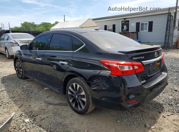 3N1AB7AP6GY257251 2016 NISSAN SENTRA Black Задня ліва чверть