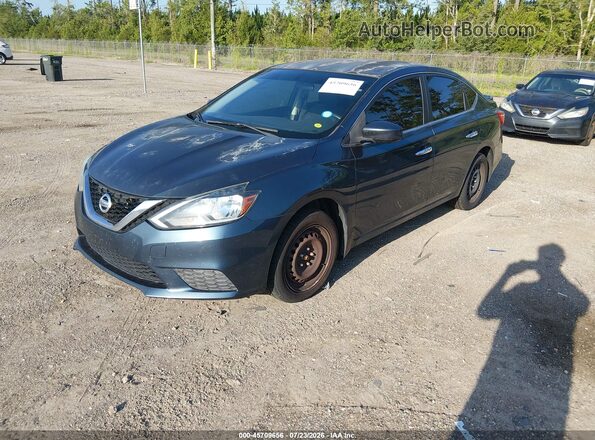 3N1AB7AP6GY260795 2016 NISSAN SENTRA Gray Առջևի ձախ երեք քառորդ տեսարան