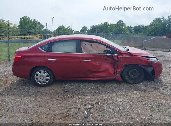 3N1AB7AP6GY269030 2016 NISSAN SENTRA Красный Панорамный вид салона 360°