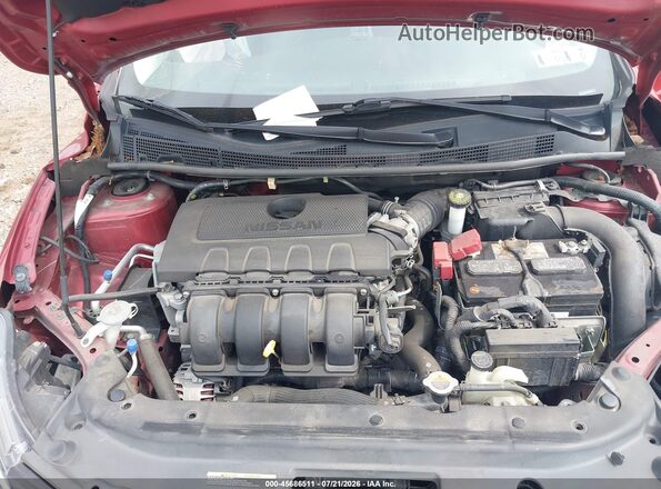 3N1AB7AP6GY269030 2016 NISSAN SENTRA Красный Вид сзади