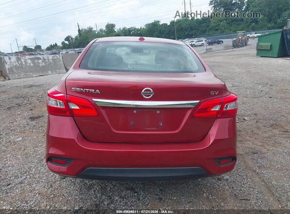 3N1AB7AP6GY269030 2016 NISSAN SENTRA Красный 