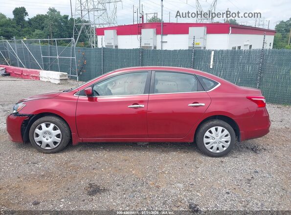 3N1AB7AP6GY269030 2016 NISSAN SENTRA Красный 