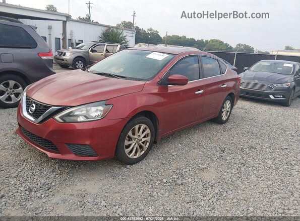 3N1AB7AP6GY283736 2016 NISSAN SENTRA Red Przód lewy