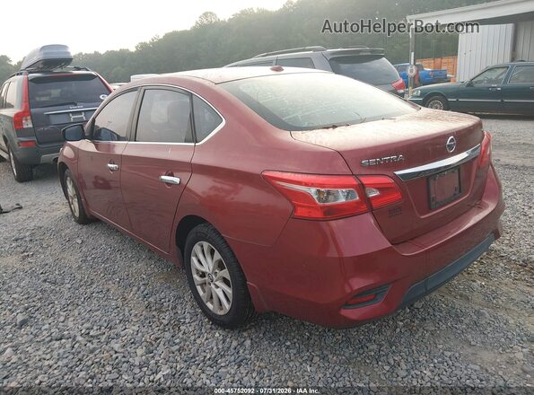 3N1AB7AP6GY283736 2016 NISSAN SENTRA Red Tył lewy