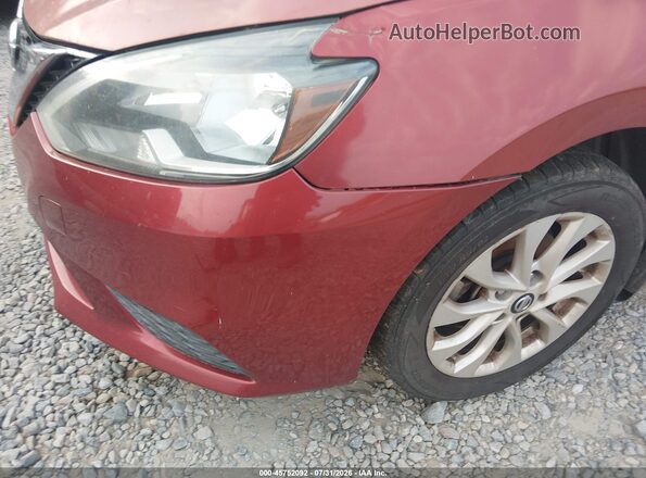 3N1AB7AP6GY283736 2016 NISSAN SENTRA Red Widok z przodu