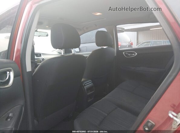3N1AB7AP6GY283736 2016 NISSAN SENTRA Red Widok naklejki z numerem VIN