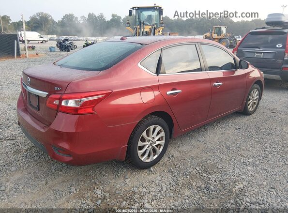 3N1AB7AP6GY283736 2016 NISSAN SENTRA Red Tył prawy