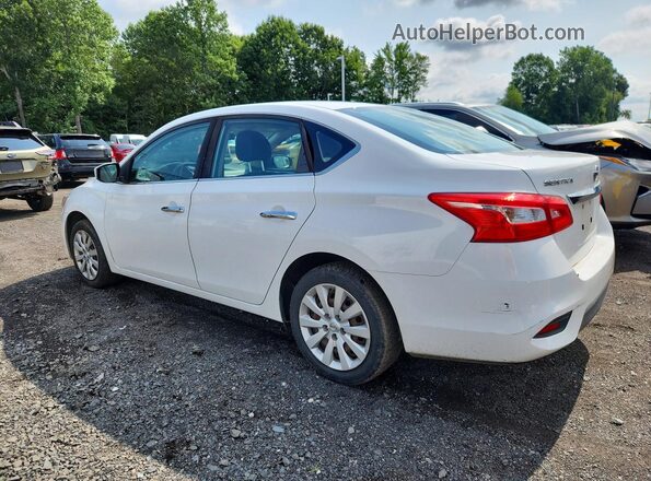 3N1AB7AP6GY292422 2016 NISSAN SENTRA Белый Задняя левая четверть