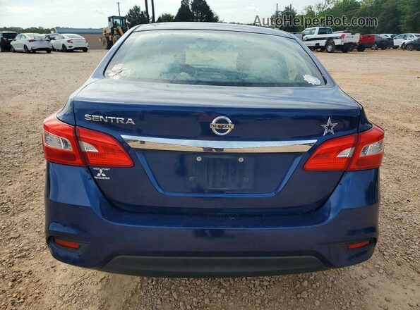 3N1AB7AP6GY304651 2016 NISSAN SENTRA Синий Вид сзади