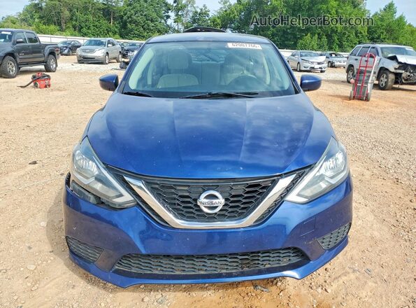 3N1AB7AP6GY304651 2016 NISSAN SENTRA Синий Вид спереди