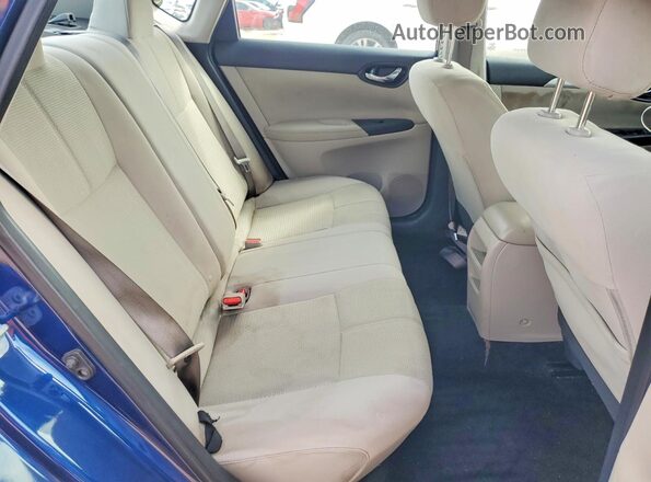 3N1AB7AP6GY304651 2016 NISSAN SENTRA Синий Вид задних сидений