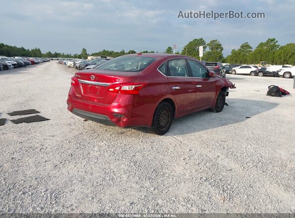 3N1AB7AP6GY308828 2016 NISSAN SENTRA Red Rear right